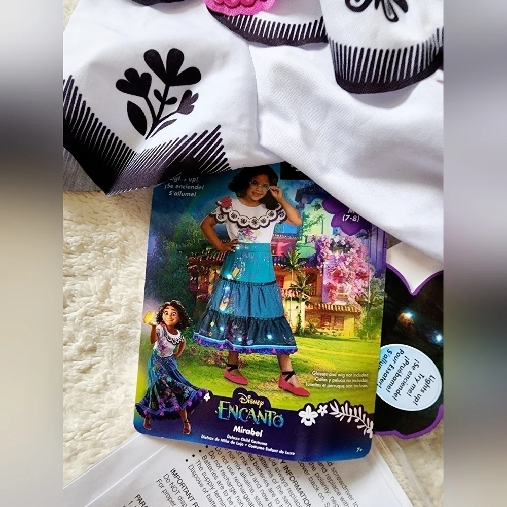 New big girl Disney Encanto Mirabel dress / outfit/ Halloween costume size 7/8